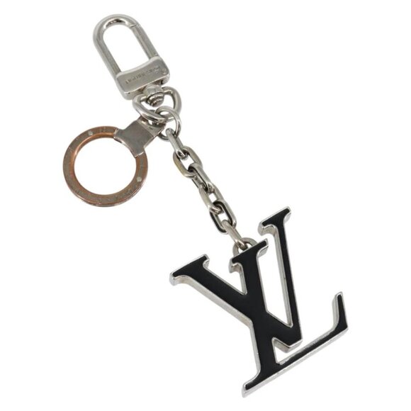 LOUIS VUITTON Porte Cre Printed Initials LV Charm metal M65071 LV Auth bs29788 - Picture 1 of 10